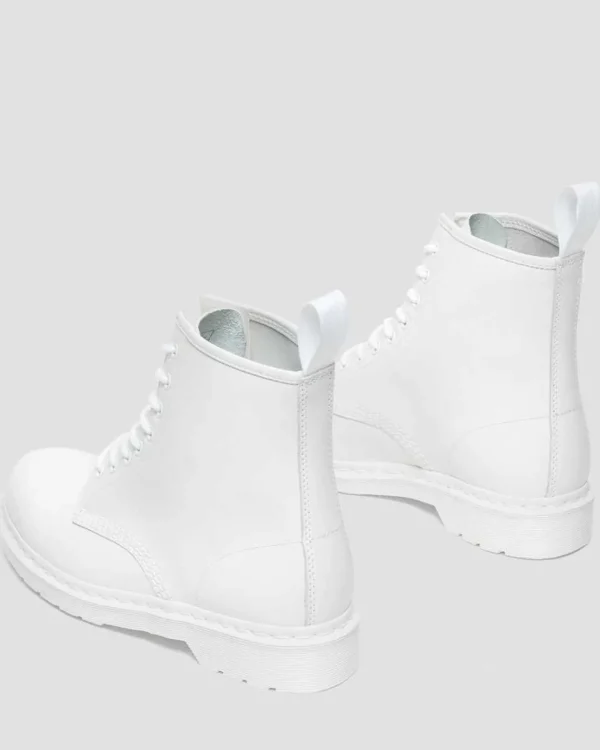 ANFIBI 1460 MONO SMOOTH BIANCO