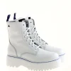 ANFIBI WHITE LEATHER AND OUTSOLE