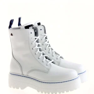ANFIBI WHITE LEATHER AND OUTSOLE