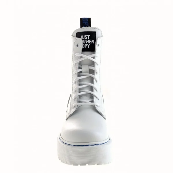 ANFIBI WHITE LEATHER AND OUTSOLE