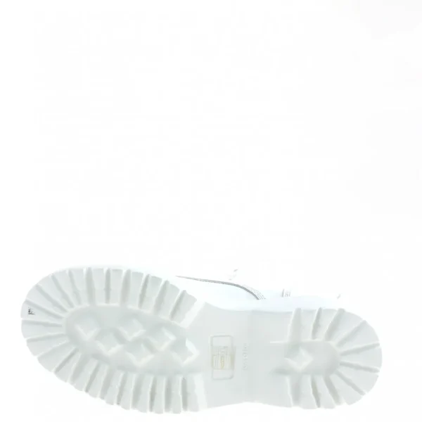 ANFIBI WHITE LEATHER AND OUTSOLE
