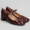 BALLERINE CARDIFF PUMP 50 BORGOGNA