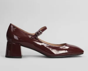 BALLERINE CARDIFF PUMP 50 BORGOGNA