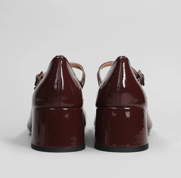 BALLERINE CARDIFF PUMP 50 BORGOGNA
