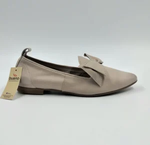 BALLERINE CON FIOCCO PELLE MORBIDA NUDE