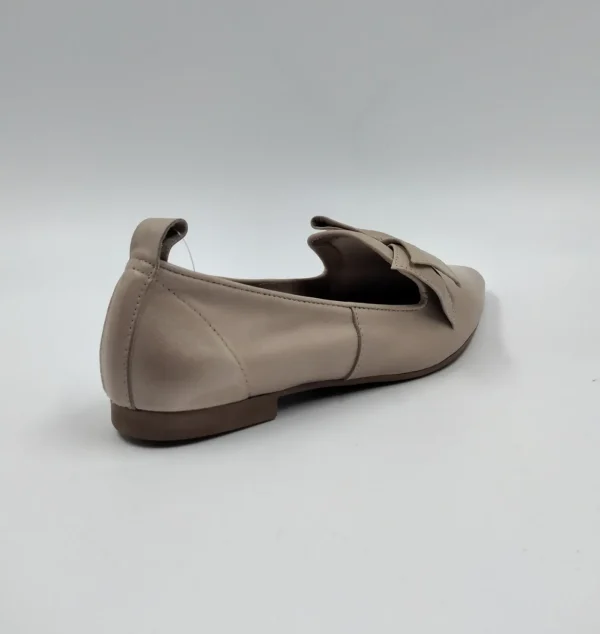 BALLERINE CON FIOCCO PELLE MORBIDA NUDE