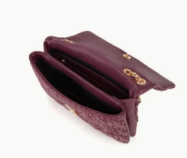 BORSA A SPALLA DRAM VINO