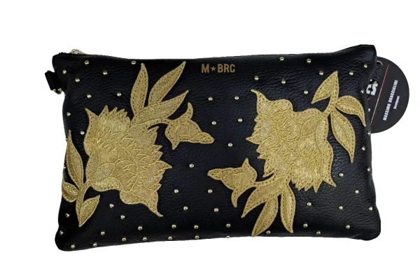 BORSE A MANO POCHETTE M*BRC BY MASSIMO BRACCIALINI BOLERO NERA