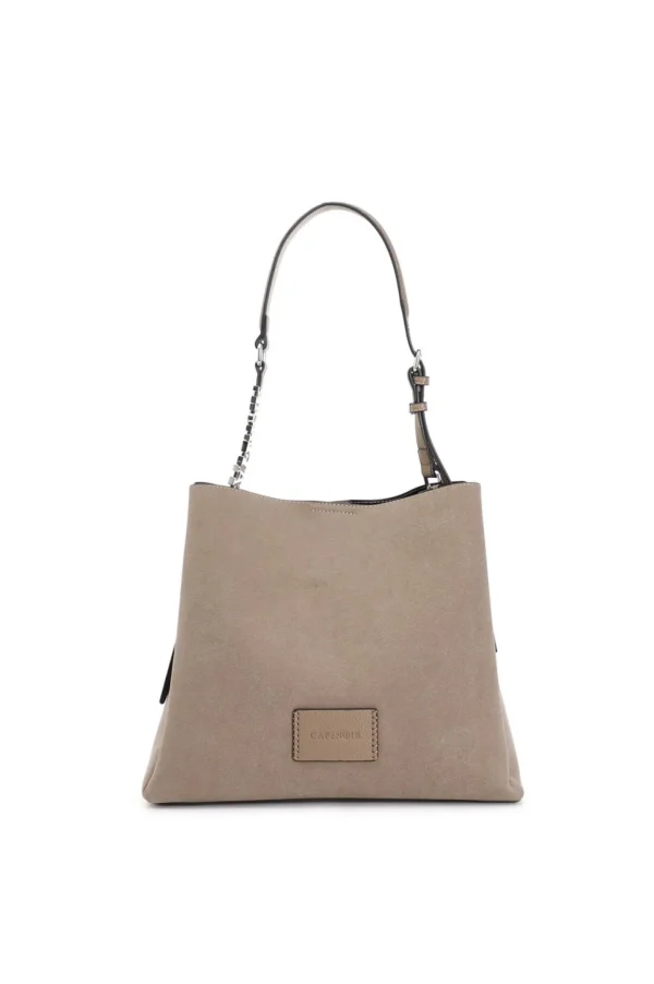 BORSE A SPALLA EFFETTO SUEDE TUPE