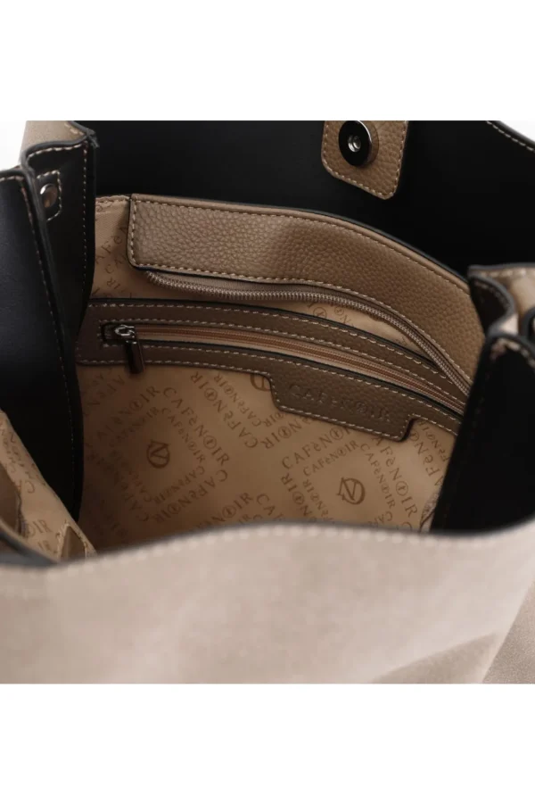 BORSE A SPALLA EFFETTO SUEDE TUPE