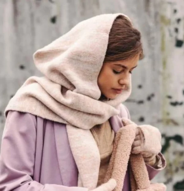 CAPPELLI MAGLIA FRIA HOOD RUST