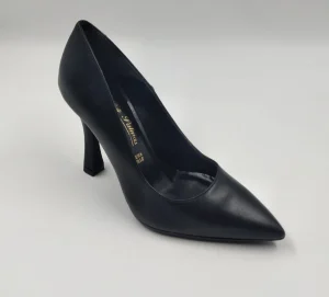 DECOLLETE NERA TACCO ROCCHETTO 10