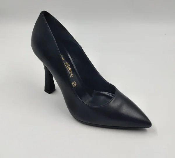 DECOLLETE NERA TACCO ROCCHETTO 10