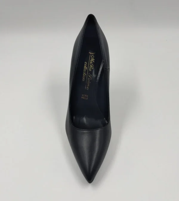 DECOLLETE NERA TACCO ROCCHETTO 10