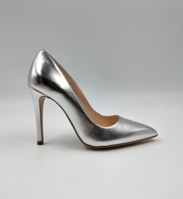 DECOLLETE CHARME PELLE ARGENTO