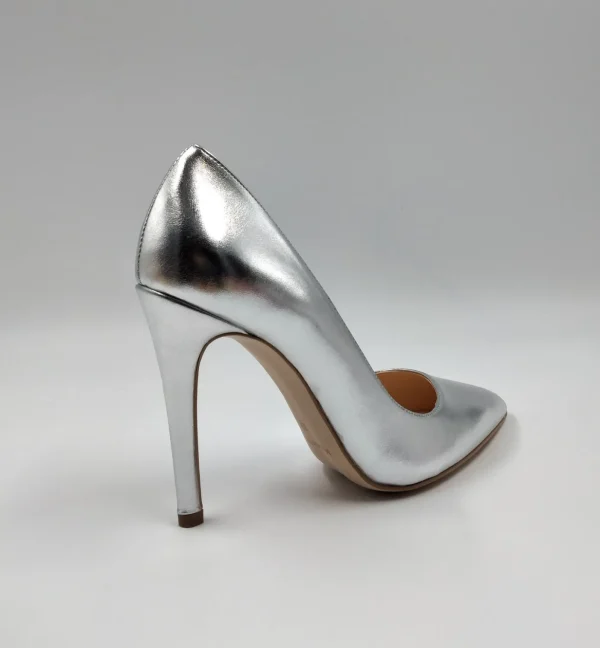 DECOLLETE CHARME PELLE ARGENTO