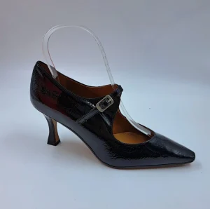 DECOLLETE FIBBIA COLLO NERO