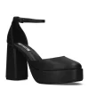 DECOLLETE' PELLE PLATEAU NERA