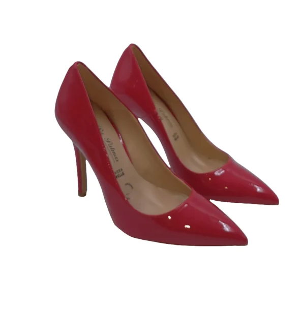 DECOLLETE VERNICE ROSSA