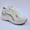 JANET&JANET SNEAKERS PELLE TESSUTO PIZZO