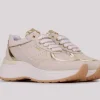 JANET&JANET SNEAKERS PELLE MORBIDA BEIGE