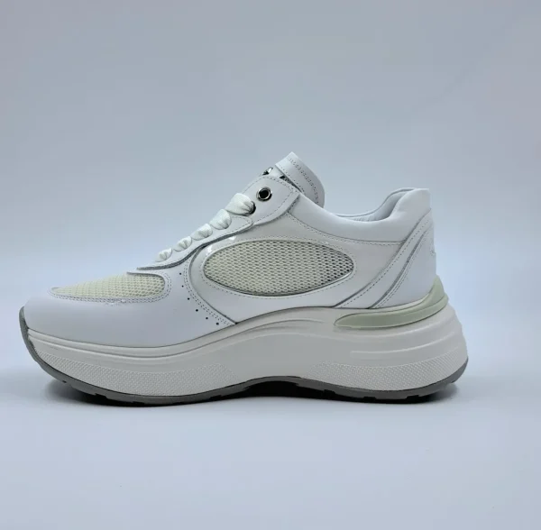 JANET&JANET SNEAKERS PELLE TESSUTO TECNICO