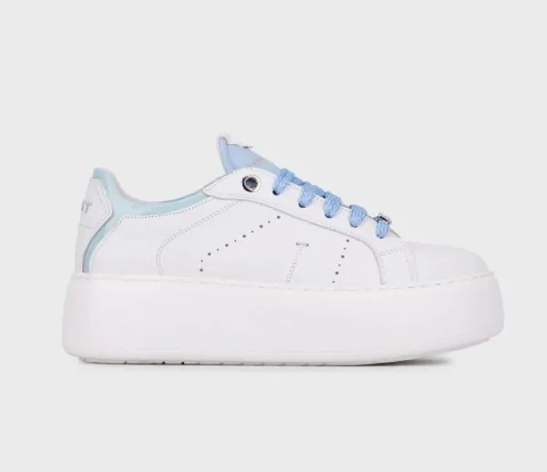 JANET&JANET SNEAKERS PELLE BIANCA