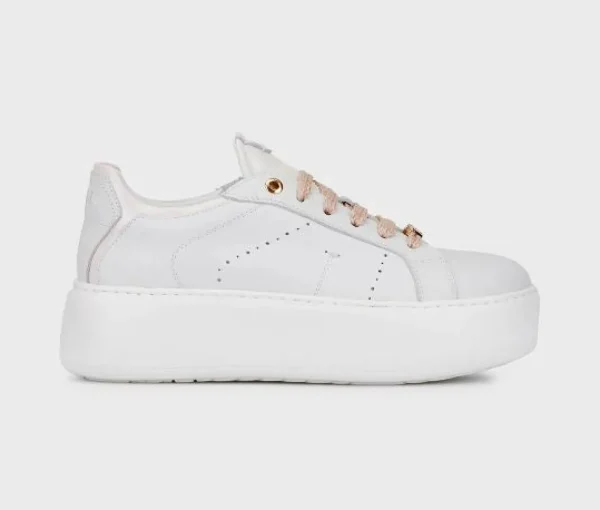 JANET&JANET SNEAKERS PELLE DETTAGLI PINK