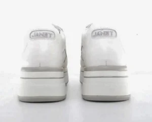 JANET&JANET SNEAKERS PELLE E TESSUTO TECNICO