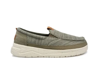 MOCASSINI MAKENA SLIP ON MILITARY