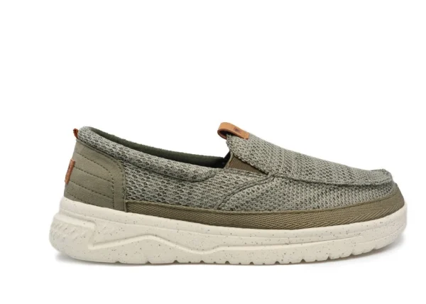 MOCASSINI MAKENA SLIP ON MILITARY