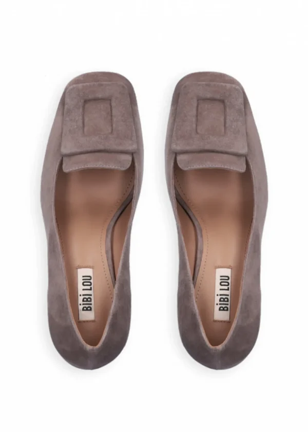MOCASSINI MARLA IN CAMOSCIO GRIGIO