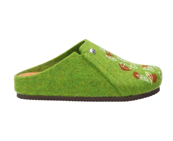 PANTOFOLE CERVINIA BIOLIGHT VERDE