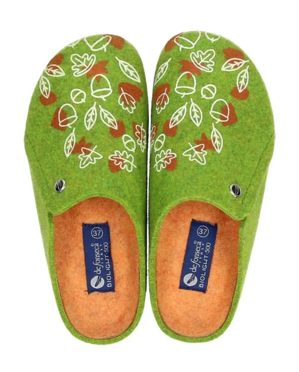 PANTOFOLE CERVINIA BIOLIGHT VERDE