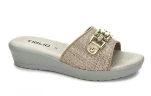 PANTOFOLE COMFORT PLATINO CATENA