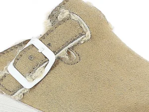 PANTOFOLE CON FIBBIA NATURAL