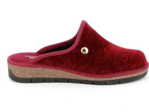 PANTOFOLE DOLA IN CINIGLIA BORDEAUX