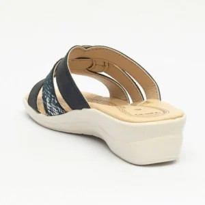PANTOFOLE FASCE BLU E LUX