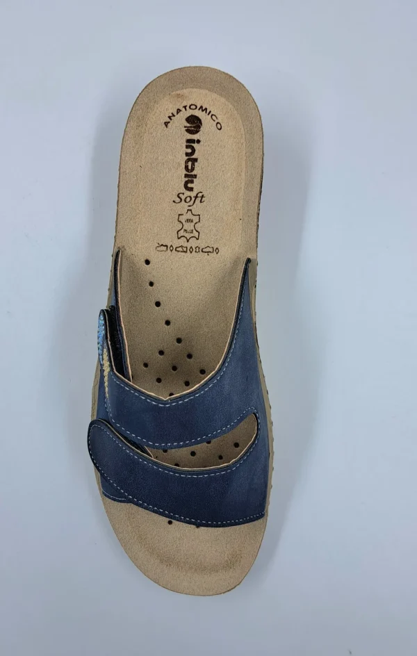 PANTOFOLE INBLU DOPPIO STRAPPO STRASS