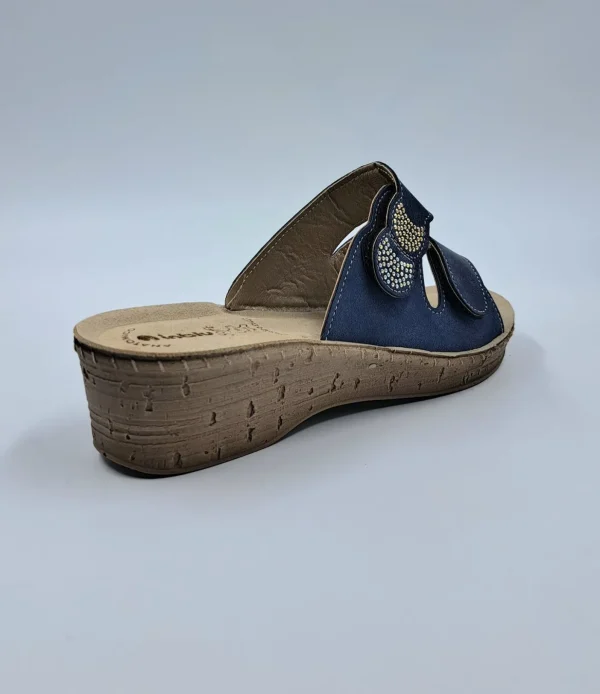 PANTOFOLE INBLU DOPPIO STRAPPO STRASS