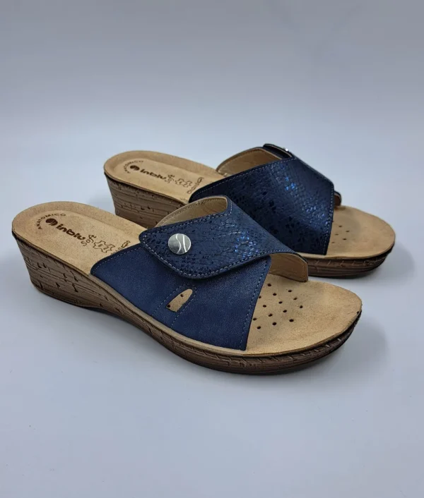 PANTOFOLE INBLU FASCIA STRAPPO BLU
