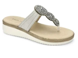PANTOFOLE INFRADITO STRASS GHIACCIO