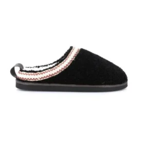 PANTOFOLE KANT TEDDY BLACK