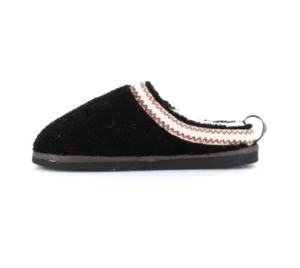 PANTOFOLE KANT TEDDY BLACK
