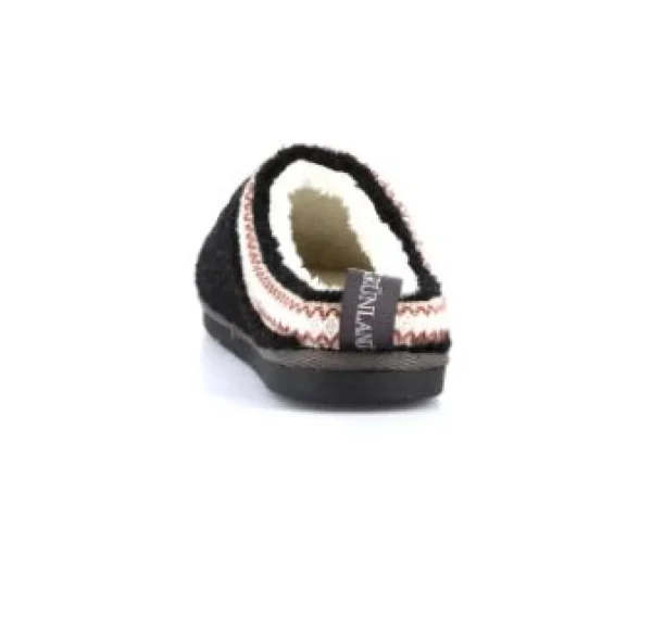 PANTOFOLE KANT TEDDY BLACK