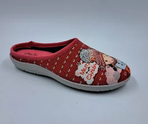 PANTOFOLE NATALE BAMBOLINA