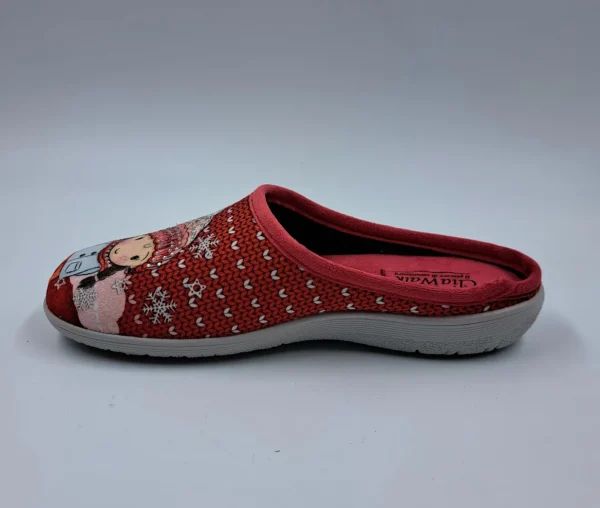PANTOFOLE NATALE BAMBOLINA