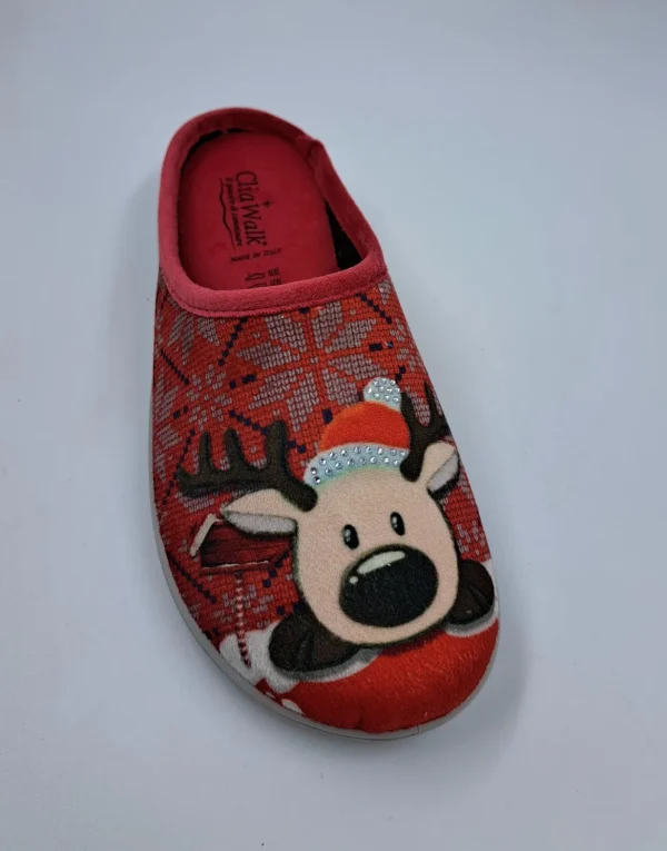 PANTOFOLE NATALE RENNA