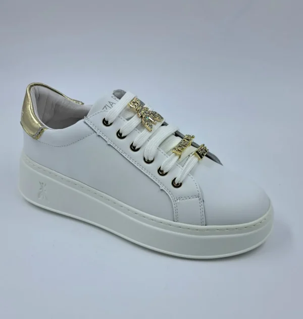 PATRIZIA PEPE SNEAKERS PELLE CHARMS