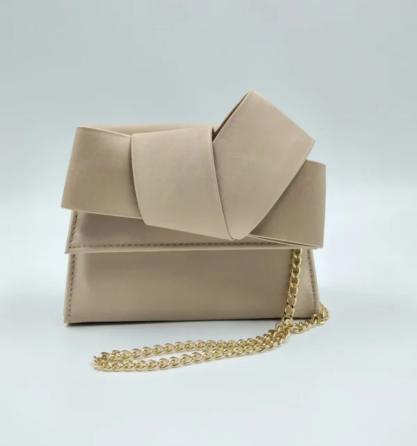 POCHETTE CIPRIA DETTAGLIO FIOCCO